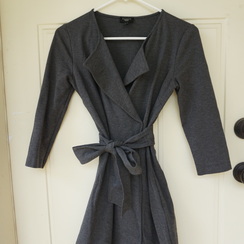 Grey Minimalist Dress